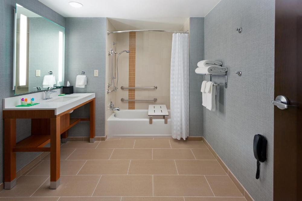 King Room with Sofa Bed and Accessible Tub - Disability Access interior